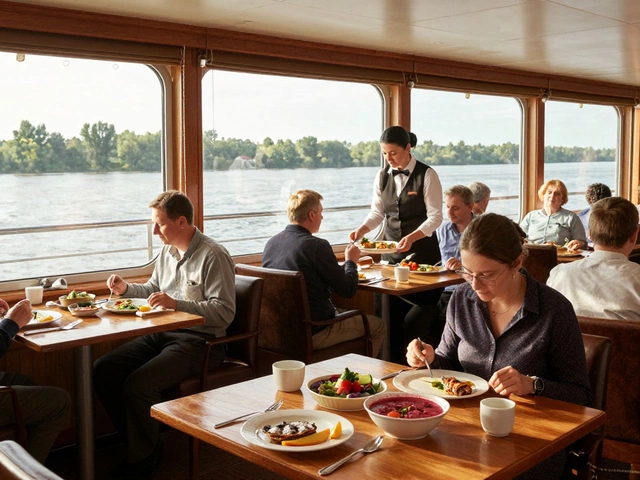 Можно ли есть весь день бесплатно в круизе по реке?