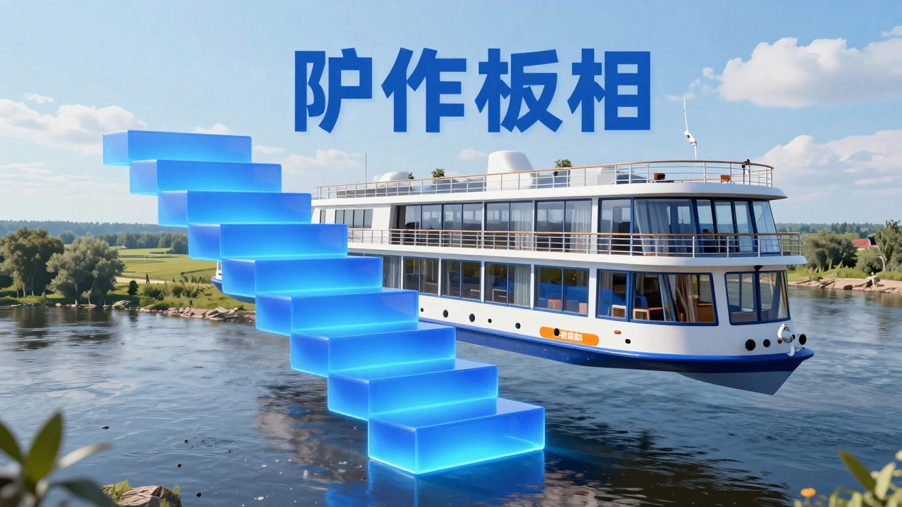 Концептуальное изображение системы цен и комфортной каюты круизного лайнера